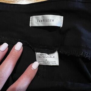 Van Heusen black stretch pants